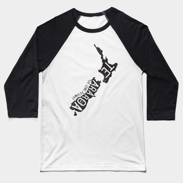 Te Araroa Baseball T-Shirt by cabinsupply